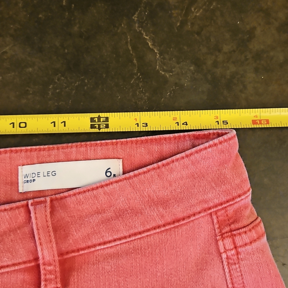 J.Jill Wide-Leg Welt-Pocket Crop Pants - Picture 7 of 11